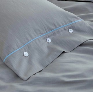 Комплект постільної білизни Tonight Bed Linens Gray 220x240